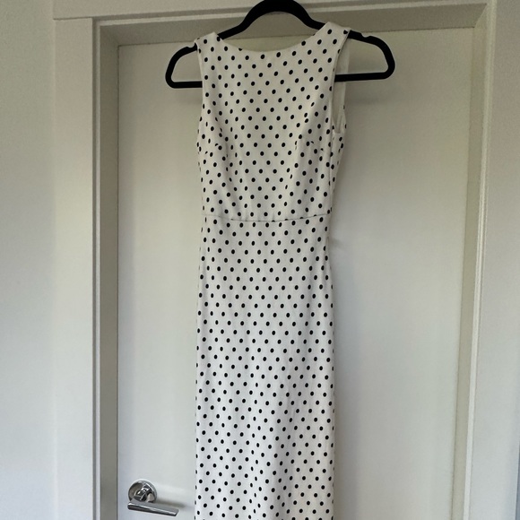 Zara euro summer low back polka dot dress - Picture 2 of 3